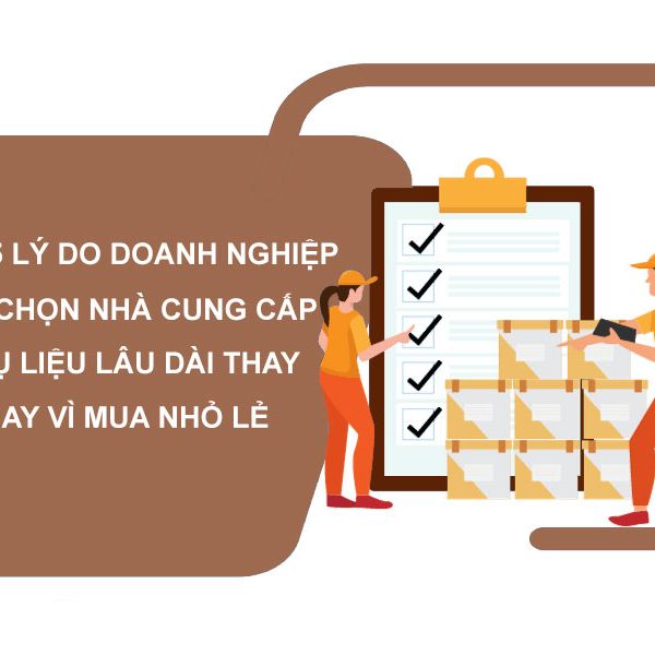5 lý do doanh nghiệp nên chọn nhà cung cấp phụ liệu lâu dài thay vì mua nhỏ lẻ