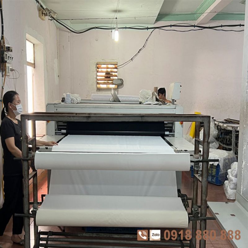 Gia công ép keo vải